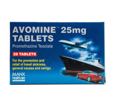 Avomine Tablets 25mg 28s