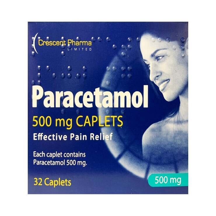 Paracetamol 500mg 32 Tablets
