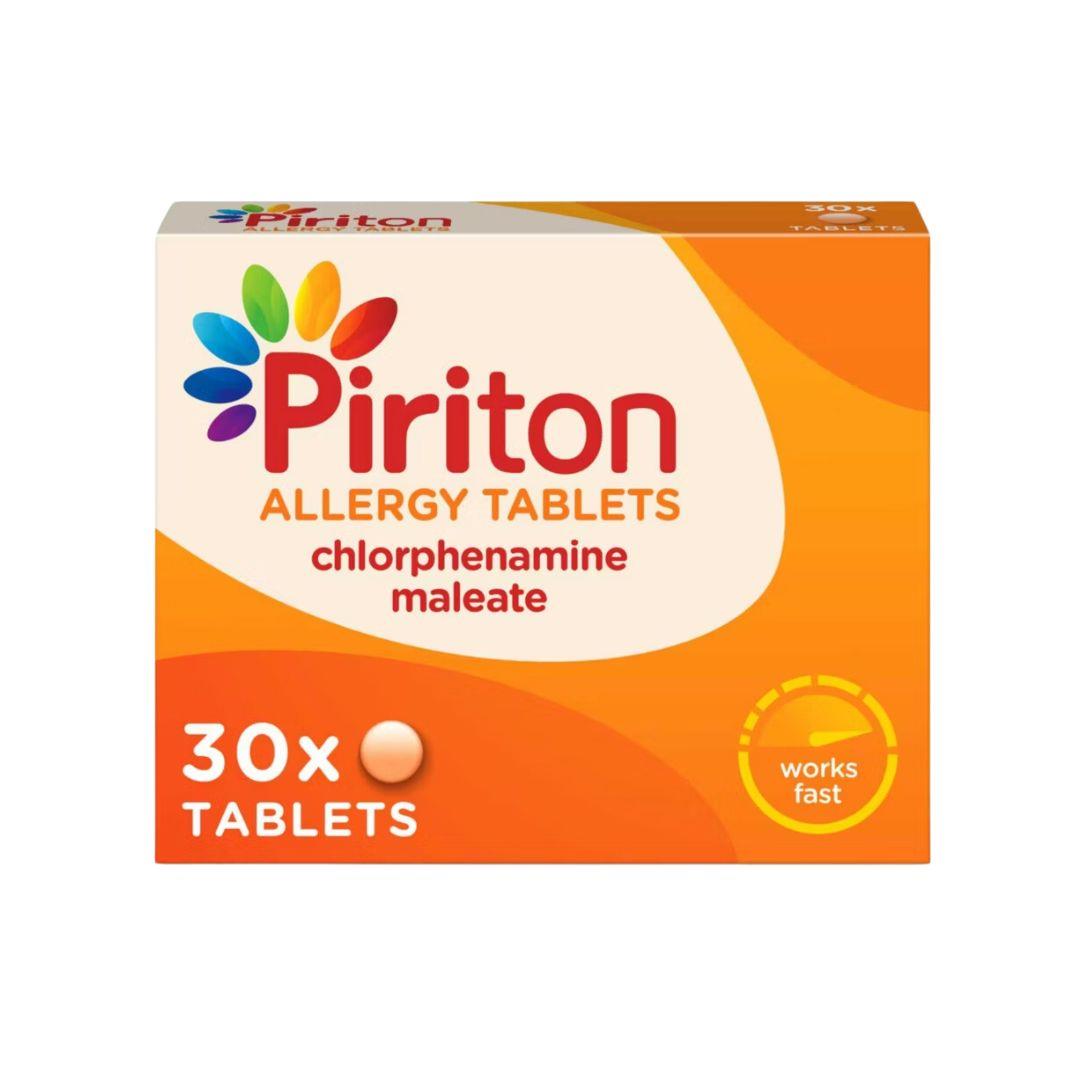 Piriton 4mg 30 Tablets